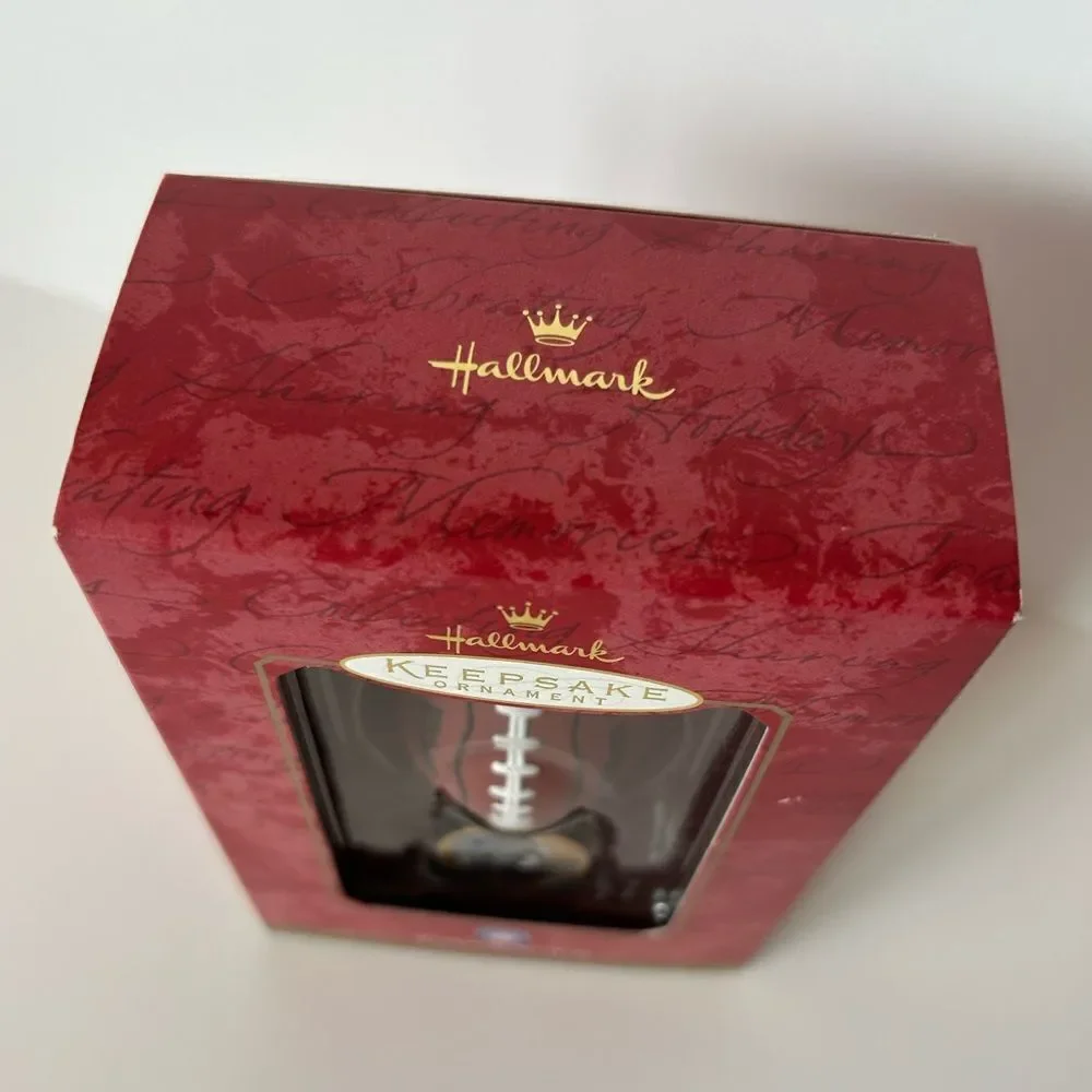 Vintage Hallmark 2000 NFL Collection Dallas Cowboys Christmas Ornament New